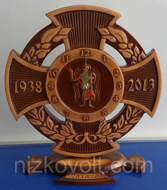 Сувенірний годинник "Архангел Михаїл" на подарунок, фото 1
