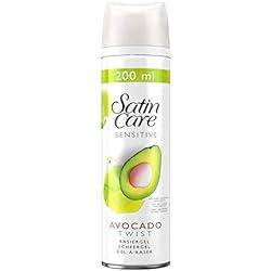 Гель для гоління Gillette Satin Care Gel Avocado 200 мл 02551