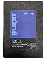 Накопичувач SSD 120GB SATA III 2.5 Patriot Burst PBU120GS25SSDR