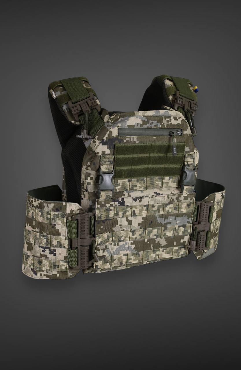 Плитоноска піксель із системою швидкого скидання MOLLE