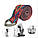 Ремінь для йоги Print MS 2725, розмір 183*3.8 см, різний. кольору ромбики, фото 4