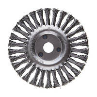 Щітка кільцева 180x22.2 мм (пучки крученого дроту) INTERTOOL BT-7180