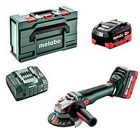 Аккумуляторная бесщеточная болгарка Metabo WB 18 LT BL 11-125 Quick (2х18 В, 8 А*ч, 125 мм) (613054810)