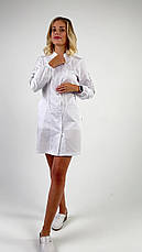 Жіночий медичний халат "Вірджинія. Я українка", фото 3