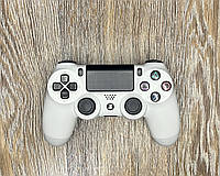 Геймпад (джойстик) на Sony PlayStation (PS) 4 DualShock оригинальный белый в хорошем состоянии
