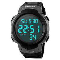 Часы наручные мужские SKMEI 1068TN, брендовые мужские часы, часы мужские спортивные. JP-681 Цвет: титан