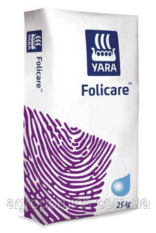 Добриво без хлору Folicare 10-5-40, ТМ " Yara" 25 кг