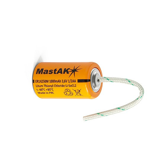 Батарейка MastAK 1/2AA (3.6V 1000mAh) з контактами