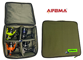 Сумка для 4-х середніх котушок Feima GP-1277 із жорстким каркасом (AIFEIMA)