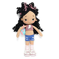 Вязаная игрушка амигуруми Девочка 29см Кукла игрушки девочка Игрушки для девочек Детские игрушки kik