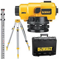 Оптичний нівелір DeWALT DW096PK (26-кратний, 100 м)