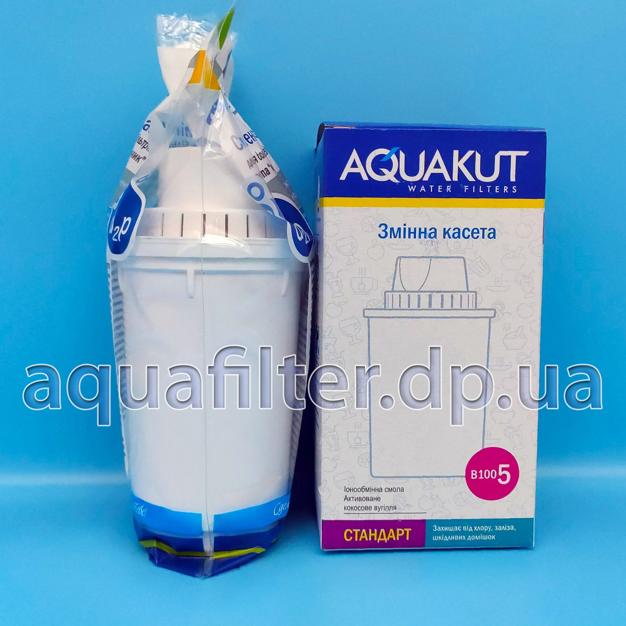 Змінний картридж AquaKut B100-5 Стандарт для АКВАФОР 6 шт. - фото 7 - id-p2069721320