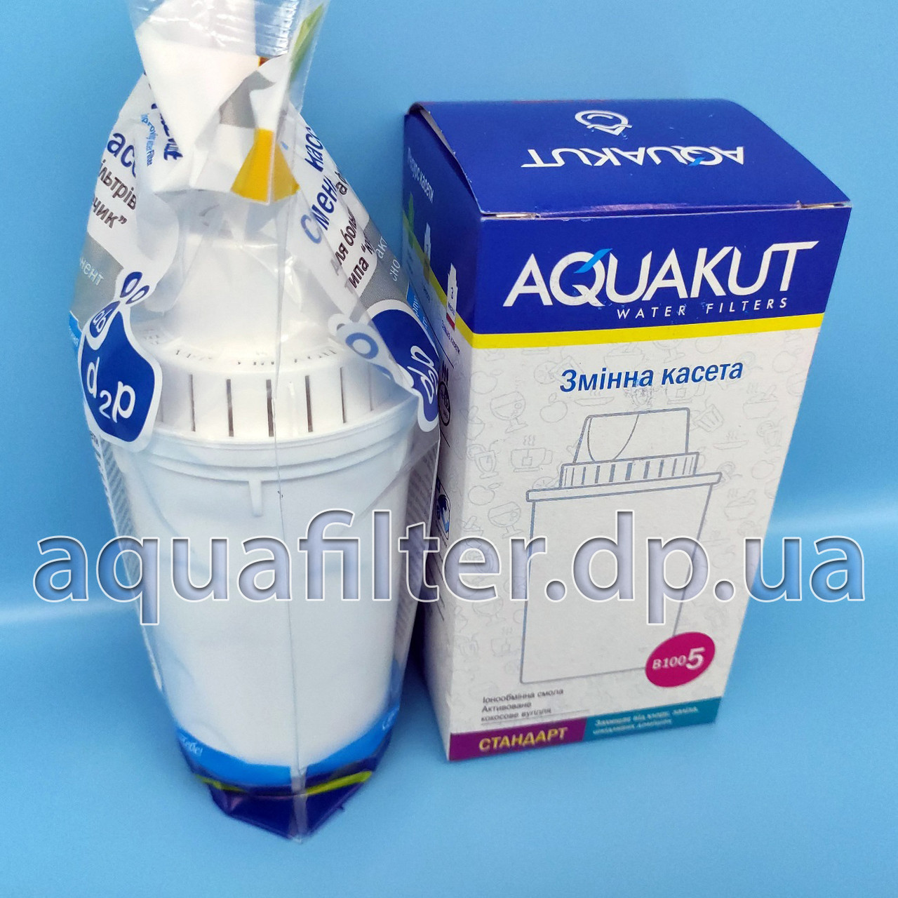 Змінний картридж AquaKut B100-5 Стандарт для АКВАФОР 6 шт. - фото 8 - id-p2069721320