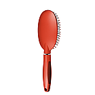 Щітка для волосся масажна овальна Salon Professional Червона, фото 4