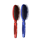 Щітка для волосся масажна овальна Salon Professional Червона, фото 5