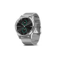 Смарт-годинник Garmin vivomove Luxe, S/E EU, Silver, Milanese (010-02241-23)