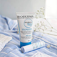 Набор бальзам для для губ и крем для рук Bioderma Atoderm Mains Repairing Hand Cream