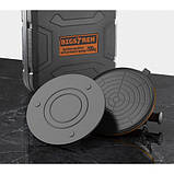 Вакуумна присоска Bigstren 22479 з манометром та насосом для скла та плитки Кейс вантажопідйомність 200 кг Польща, фото 3