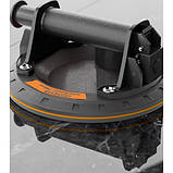 Вакуумна присоска Bigstren 22479 з манометром та насосом для скла та плитки Кейс вантажопідйомність 200 кг Польща, фото 6