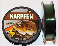 Леска Karpfen 100 м, колір - зелений, Ø 0,45 мм (25,4 kg)