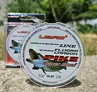 Леска Libao Pike Fluorocarbon 100 м, Ø 0,20 мм (3,60 kg)