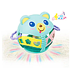 Інтерактивне розвивальне дитяче брязкальце неваляшка для малюка звукова з прорізувачами і світлом, фото 9
