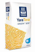 Удобрение без хлора YaraTera KRISTA SOP (сульфат калію),ТМ " Yara" 25 кг