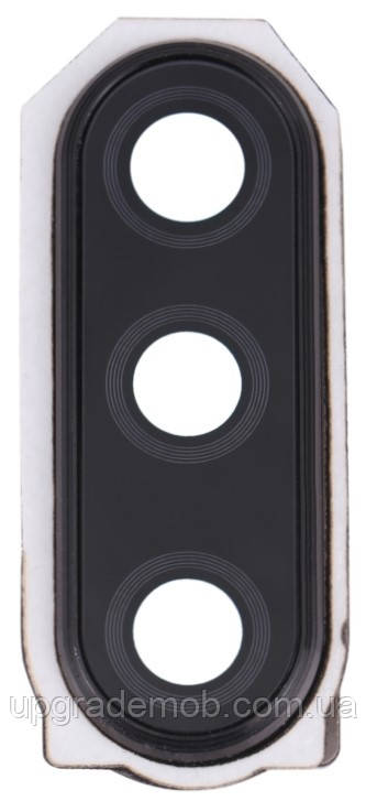 Скло камери Sony J9210 Xperia 5 з рамкою чорного кольору, фото 1