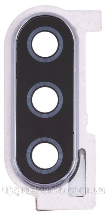 Скло камери Sony Xperia 10 III XQ-BT52 з рамкою синього кольору, фото 1