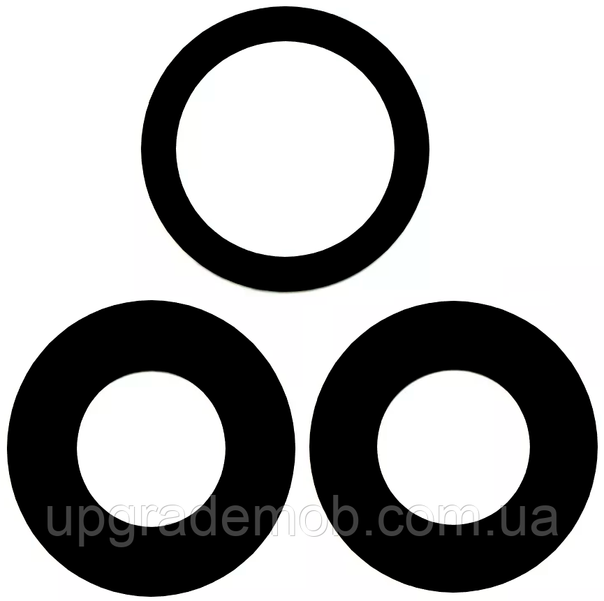 Скло камери Oppo Reno 4 Pro 5G без рамки комплект 3, фото 1