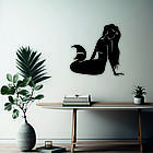 Декоративне настінне 3D Панно «Русалонька» Декор на стіну з об'ємом, фото 4