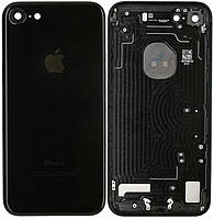 Корпус iPhone 7 черный Jet Black глянцевый