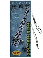 Набір повідців FLUOROCARBON Briz fish. *0,60мм. Дліна: 20см, 25см, 30см - 35кg. 24шт