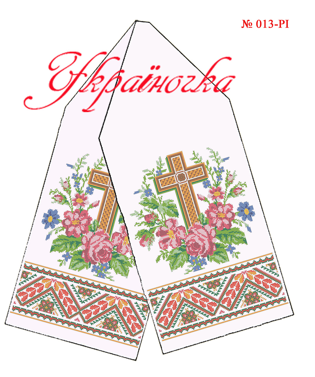 Заготовка рушника для ікон №013