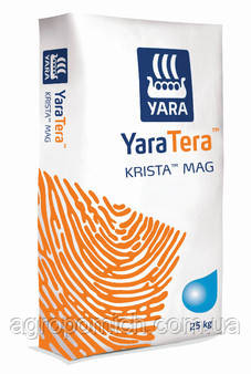 Добриво YaraTerra Krista MAG (нітрат магнію), ТМ " Yara" 25 кг