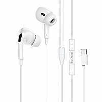 Навушники BOROFONE BM30 Pro Original series earphones for Type-C White