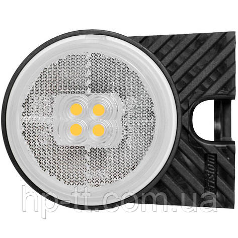 Ліхтар габаритний Fristom FT-060L B+K LED лівий білий зі світловідбивачем, кронштейном і проводом, фото 1