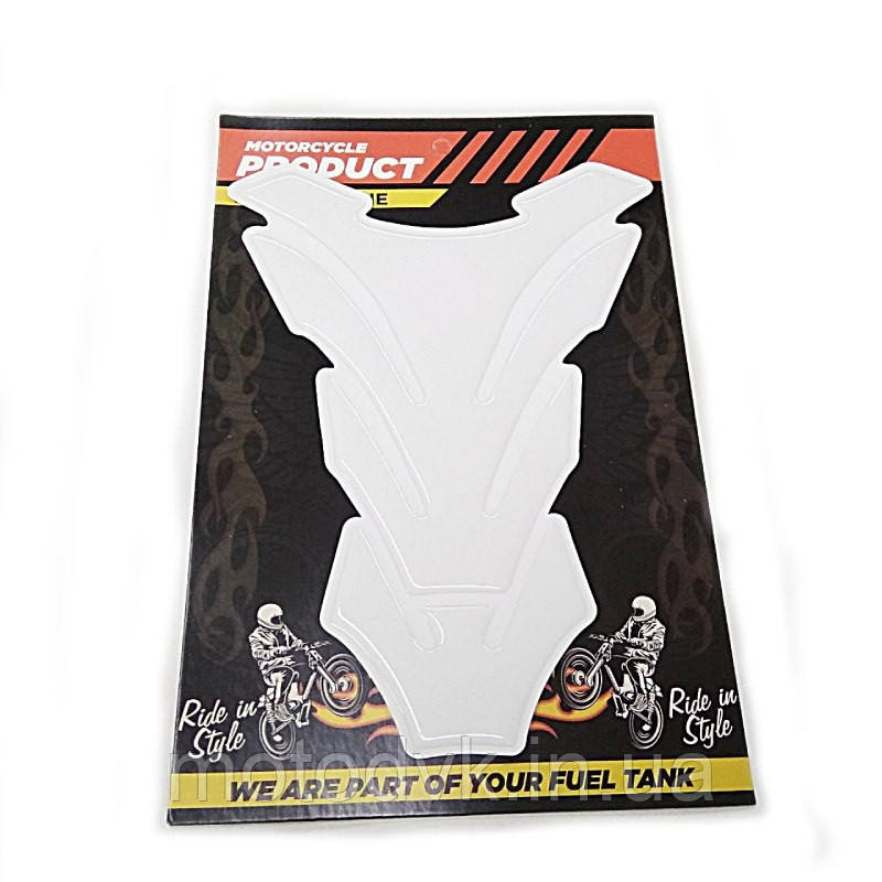 Наклейка на бак мотоцикла TK-31, прозора