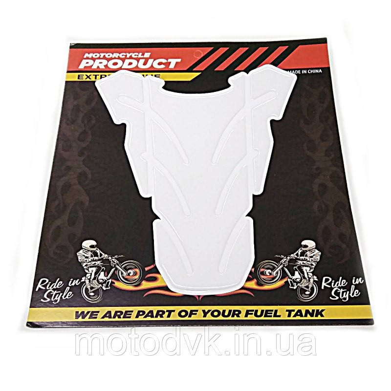 Наклейка на бак мотоцикла TK-32, прозора