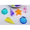 Прозорі фігурки  "Мушлі"  для рахунку та сенсорних  ігор (24 шт.), фото 9