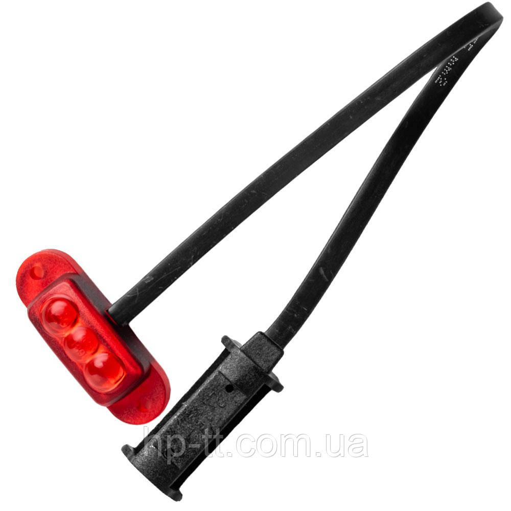 Ліхтар габаритний Fristom FT-090 C LED червоний з з'єднанням QS150