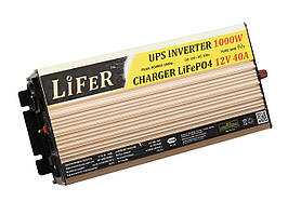 Інвертор 12 220 із зарядкою акумулятора 40А, Інвертор із функцією заряду акумулятора