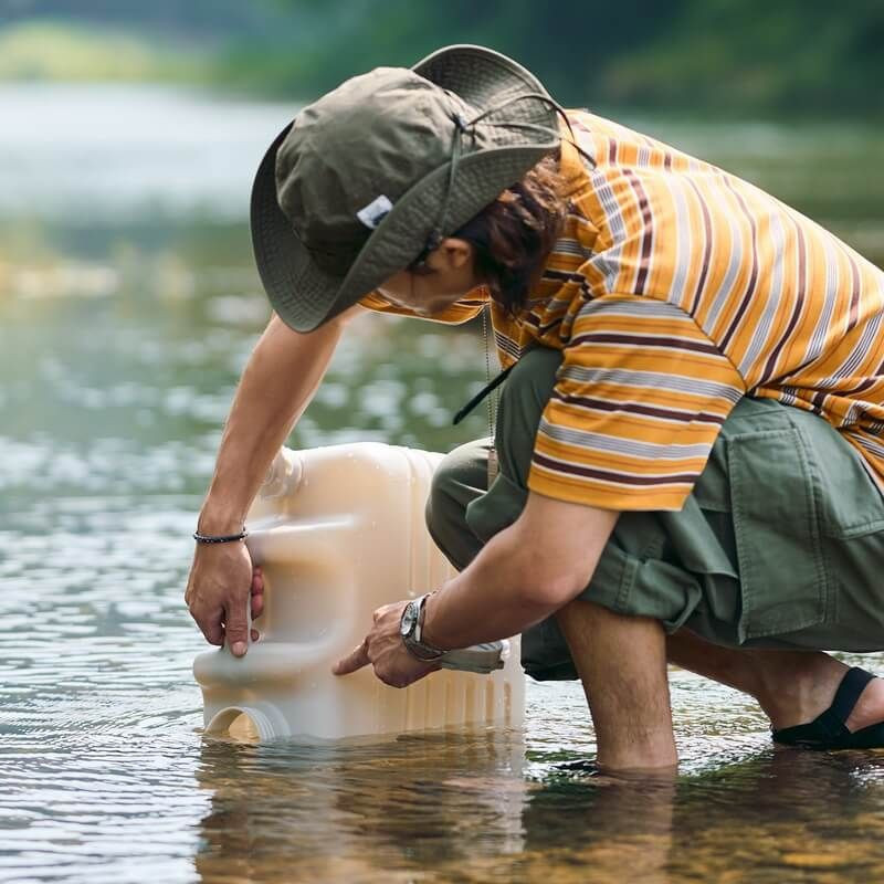 Каністра для води Naturehike NH16S012-T, 12 літрів, сіра - фото 3 - id-p2069845860