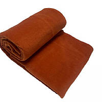 Плед флісовий Comfort ТМ Emily теракотовий 150х210 см