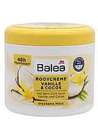 Зволожувальний крем для тіла з екстрактом ванілі та кокоса Balea Vanilla & Cocos BodyCreme 500 мл