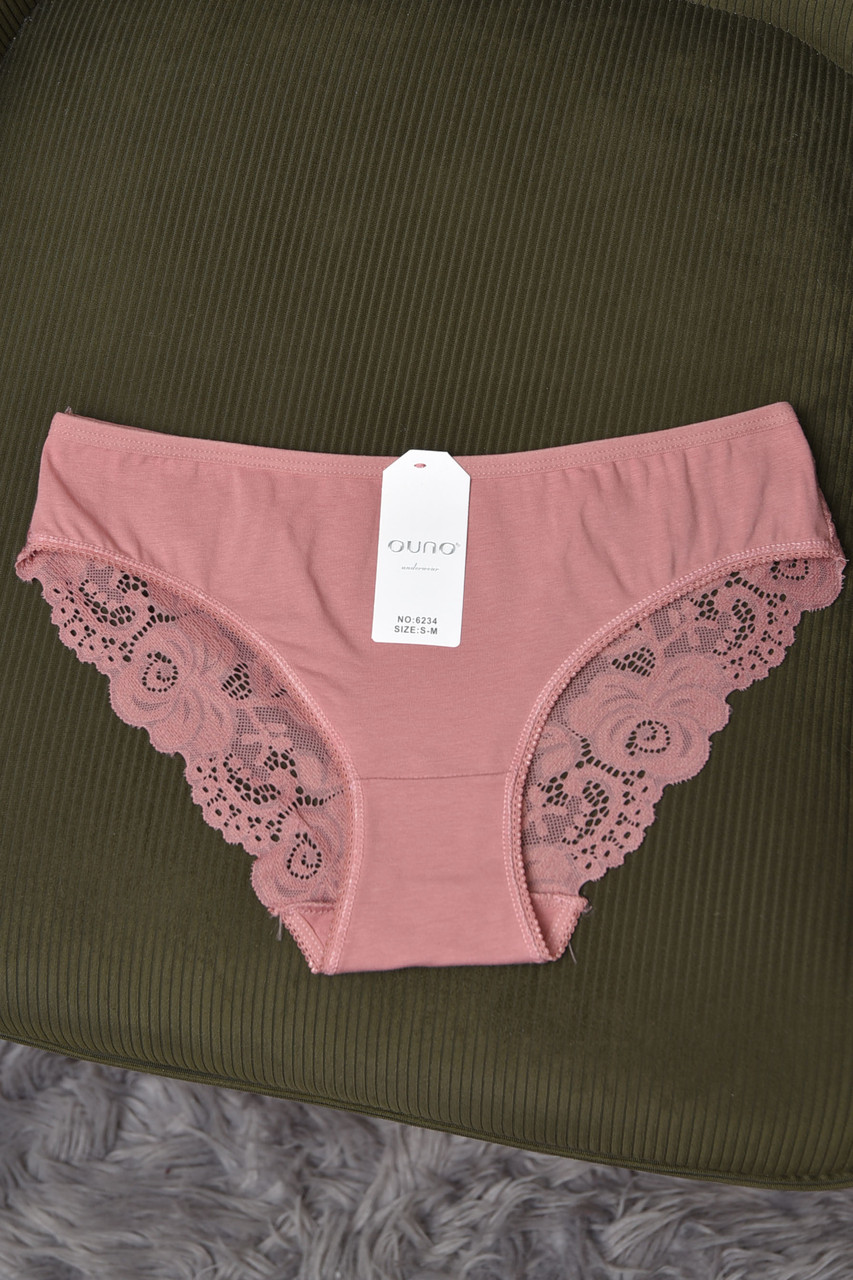 Труси жіночі однотонні пудрового кольору р.S/M 169421S, фото 1
