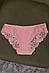 Труси жіночі однотонні пудрового кольору р.S/M 169421S, фото 2