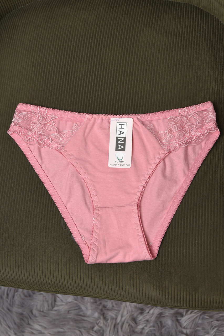 Труси жіночі однотонні рожевого кольору р.S/M 169566S, фото 1