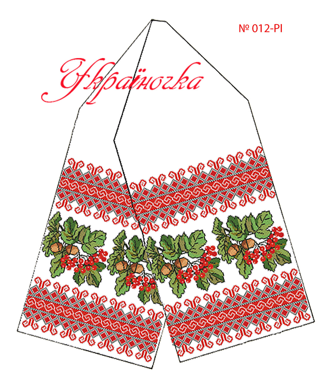 Заготовка рушника для ікон №012