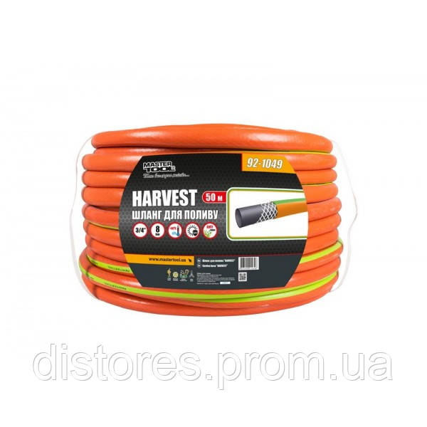 Шланг для полива MASTERTOOL HARVEST 3 4 50 м Оранжевый 92-1049 DI, код: 7235568 - фото 2 - id-p2069923901